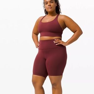 NWT Lululemon wunder under shorts AND matching sports bra